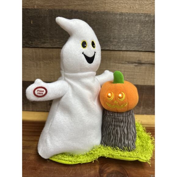 Hallmark Halloween Musical Ghostly Singing Duo Lights Motion Musical WORKS - Picture 2 of 8